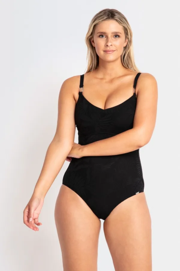Jantzen - Cosmopolitan F-G Minimiser one piece swimsuit, Speciality minimising bra, F/G Underwires, Adjustable shoulder straps, Front Powermesh support, Seamless front leg, Powermesh, JA83819FG