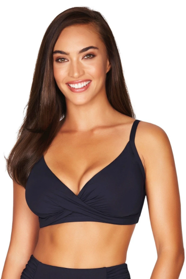 SEA LEVEL - Essentials Cross front moulded underwire bra