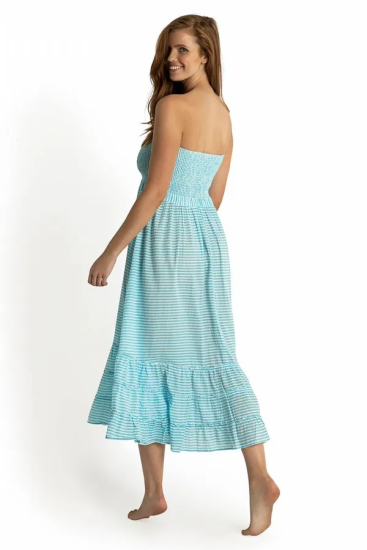 SUNSEEKER - Summer Stripe Sunshine Maxi Dress