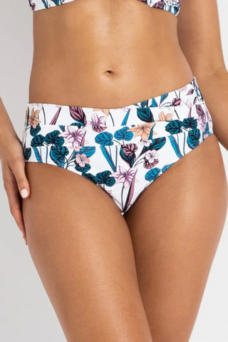 JANTZEN - Celeste Soft Wrap Mid Rise Bikini Pant