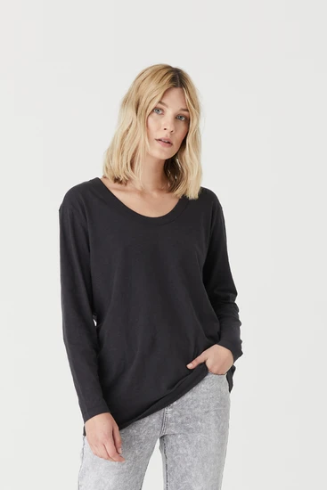 JAC + MOOKI - Jess Long Sleeve Tee