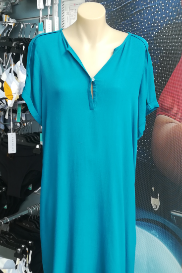 NICE THINGS - Twill Seams Dress - Navy, Turquoise or Green